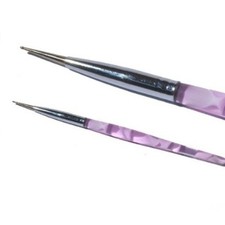 Spot Swirl mit Acrylgriff Rosa