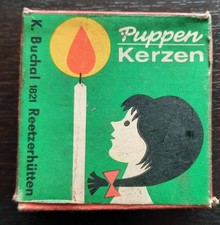 ddr spielzeug Puppenstuben-Kerzen, bunt, 28 Stück/ Schachtel