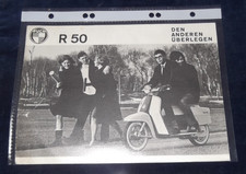 Puch Werbung ! Puch Prospektblatt R50 ! RAR