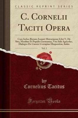 Cornelii taciti opera vol - taciti, opera,