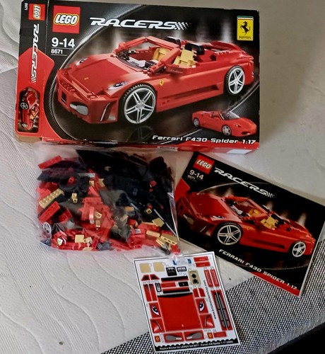 Lego 8671 racers ferrari 430 - lego,
