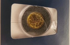 Goldmünze 1/20oz Maple Leaf 2007 999er Feingold OVP mit Zertifikat