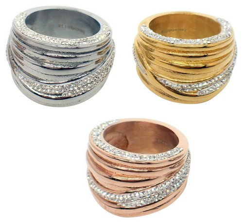 Edelstahl ring damen - edelstahl, modern