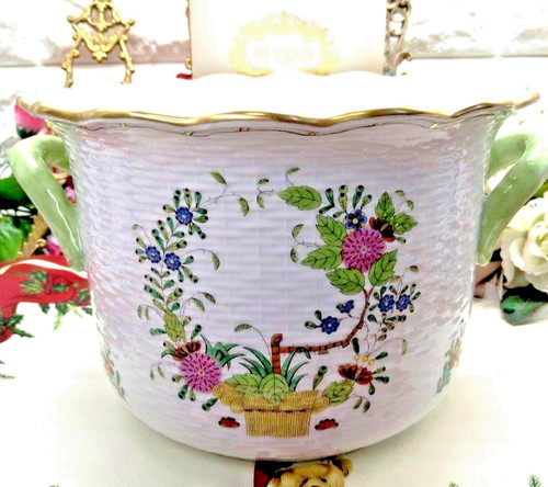 Herend indian basket - indian,