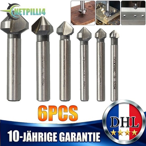 6pcs kegelsenker satz - 6pcs,