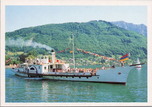 Postkarte dampfer - ak,