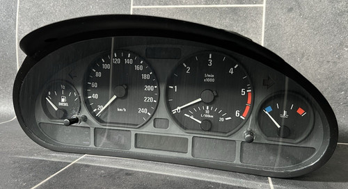 Tacho kombiinstrument bmw e46 - tacho,