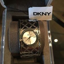 DKNY DONNA KARAN SPANGENUHR ARMBANDUHR DAMENUHR MIT DKNY-LOGO ARMSPANGE