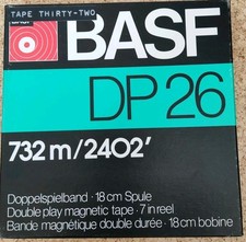 tonbandspule 18 cm BASF DP26