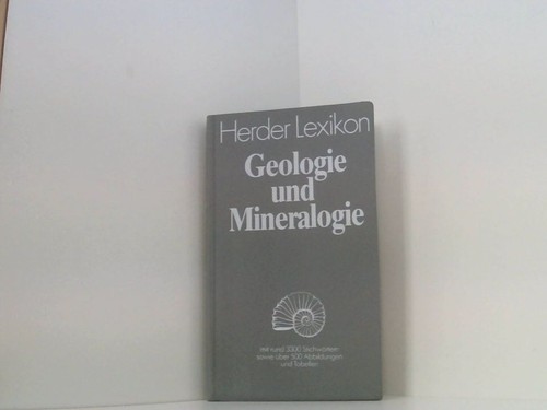 Herder lexikon geologie - lexikon, und