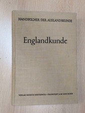 Englandkunde. Hartig, Paul Dr.:
