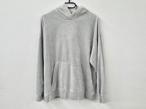 Oversize velours hoodie - velours,