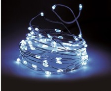 LED Lichterkette Draht Timer