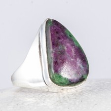 a Silber Ring, Siegel, Groß