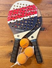 Sandever Beach Tennis Set aus