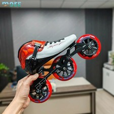 Pro Speed Inliner 3x110mm Carbone  Rennskates  High Performance Roller