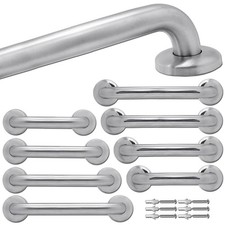 Edelstahl Badewannengriff Duschgriffe Geländer Handtuchhalter Stange Badezimmer