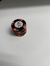 10 Classic WTHC Top Hat & Cain Paulson $100 Pokerchips