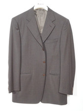 Canali Italy Luxus Jacket Sakko Natural Comfort Gr. 48 Schurwolle AL 13320/31