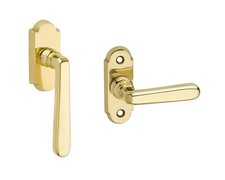 Messing Fenstergriff Alt Wien