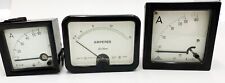 Amperemeter 3 Stück alte analoge Messgeräte Elektronik Zubehör Bastler