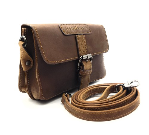 Leder gürteltasche - leder,