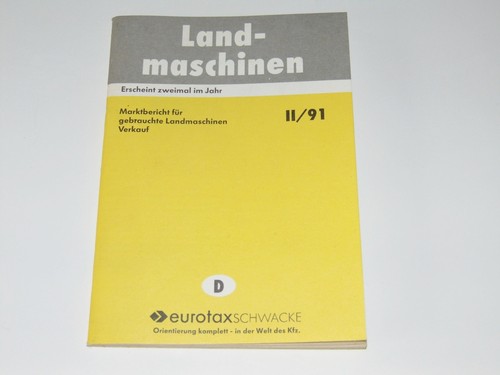 Landmaschinen eurotax schwacke - landmaschinen,
