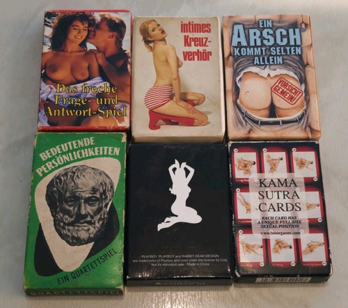 Alte kartenspiele konvolut - x,