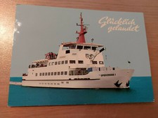 Postkarte Passagierschiff MS Spiekeroog I 08.08.2000 gelaufen