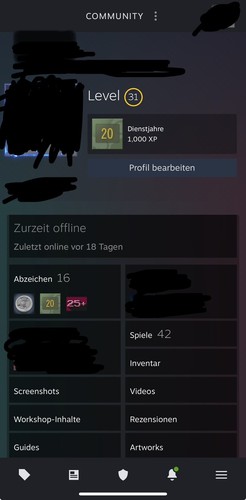 Steam account jahre - 10+,