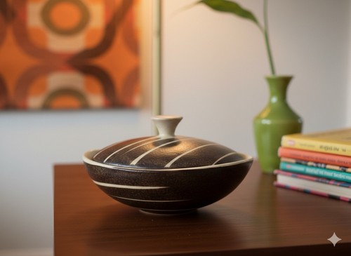 Mid century keramik dose - mid,