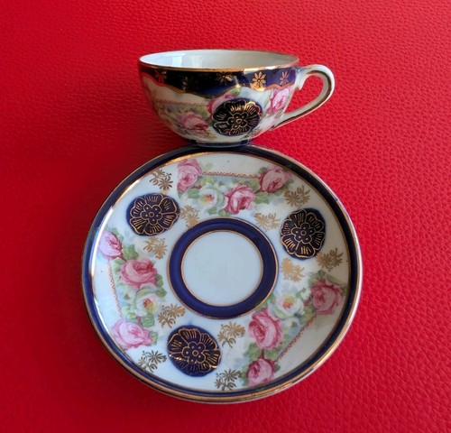 1915 kobalt sammeltasse gold - ~1915,
