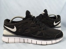 NIKE FREE RUN 2 SCHWARZ REFLEKTIEREND SNEAKER GR 40 41 ZOOM SCHUHE SPORT D13