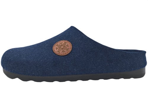 Herren pantoffel blau - herren,