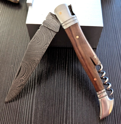 Damastmesser laguiole style - damastmesser,