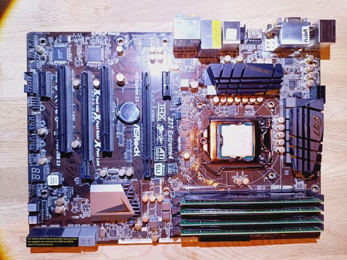 Motherboard asrock z77 - motherboard,