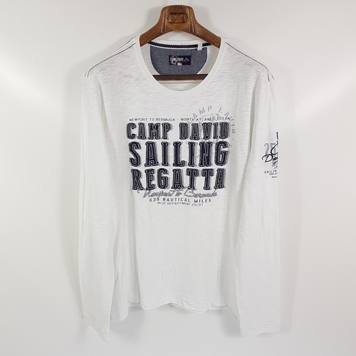 Camp david langarmshirt herren - david,