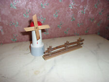 Windmühle+Zaun-ca 50er