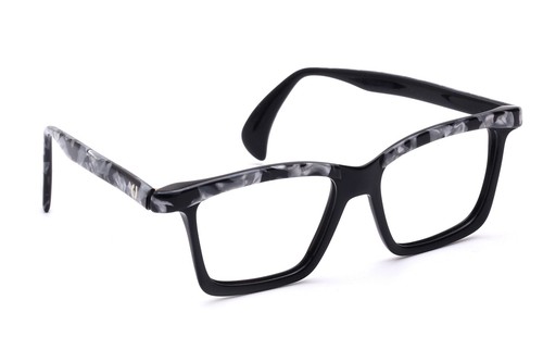 Brille fassung schwarz silber - brille,