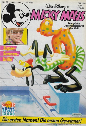 Micky maus 1989 - /, mit