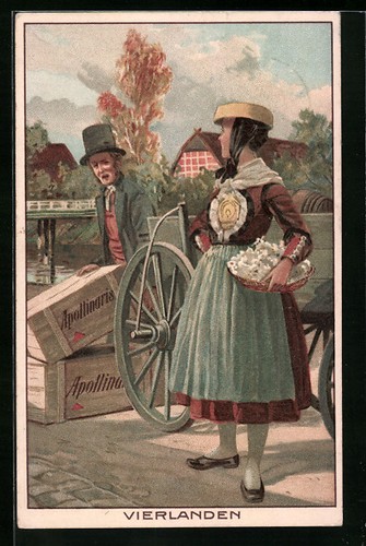 Künstler tracht aus - künstler-ak,