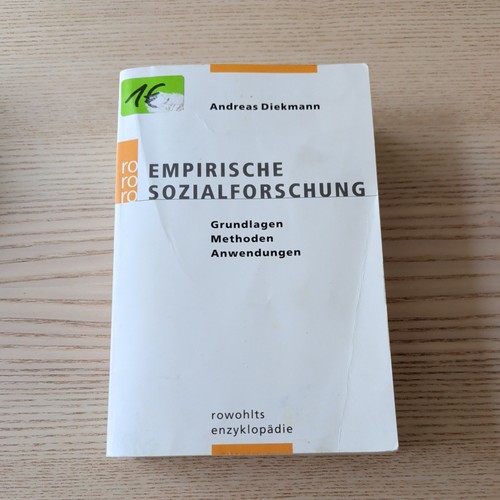Empirische sozialforschung von - sozialforschung,