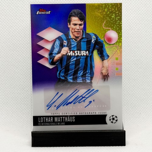 Lothar matthäus autograph - lothar,