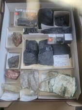 Mineraliensammlung eines