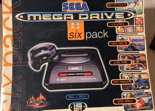Sega mega drive six - drive, pack
