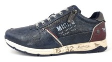 Mustang  Herrenschuhe Schnürschuhe Sneaker Blau Freizeit
