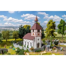 Faller 130679 Dorfkirche mit Kirchhof Spurweite H0