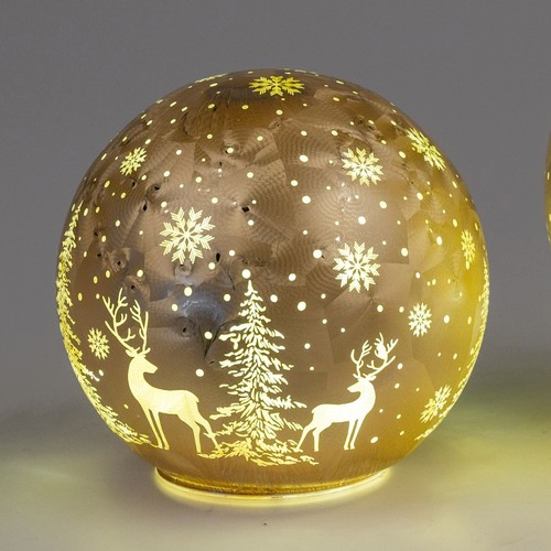 Led deko kugel - kugel, frosty