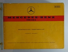 Teilekatalog / Ersatzteilliste
