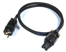 2m Eutech High End Netzkabel mit Eupen GNLM 3G2,5 Furutech FI-E11 G+ FI-11 G